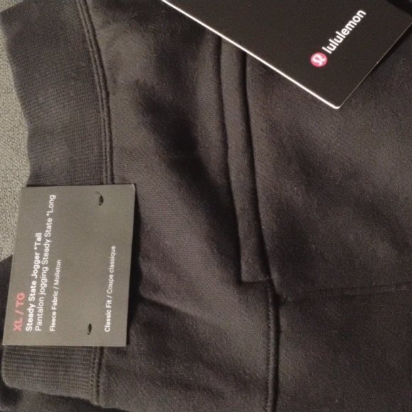 Men's Lululemon "TALL" XL CLASSIC FIT JOGGERS - Picture 2 of 4